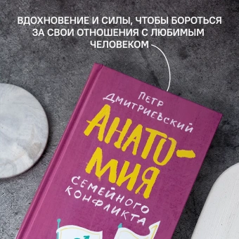 Книга «Анатомия семейного конфликта. Победить или понять друг друга » - автор Дмитриевский Петр Витальевич, твердый переплёт, кол-во страниц - 448, издательство «Никея»,  ISBN 978-5-907202-37-5, 2020 год