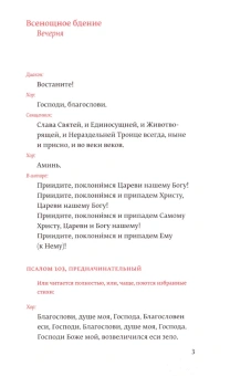 Книга «Всенощное бдение. Литургия. По церковнославянски с кратким словарем непонятных слов» -  твердый переплёт, кол-во страниц - 104, издательство «Феодоровский собор СПб»,  ISBN 978-5-6043033-9-9, 2023 год