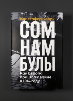 Книга «Сомнамбулы: Как Европа пришла к войне в 1914 году» - автор Кларк Кристофер, твердый переплёт, кол-во страниц - 696, издательство «Институт Гайдара»,  ISBN 978-5-93255-674-0, 2024 год