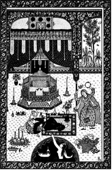 Книга «Тысяча и одна ночь в 3-х книгах» -  твердый переплёт, кол-во страниц - 3664, издательство «Азбука»,  серия «Иностранная литература. Большие книги», ISBN 978-5-389-29558-2, 2025 год