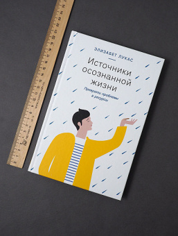 Книга «Источники осознанной жизни. Преврати проблемы в ресурсы» - автор Лукас Элизабет, твердый переплёт, кол-во страниц - 160, издательство «Никея»,  ISBN 978-5-907628-05-2, 2022 год