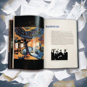 Книга «Серебряный век русской поэзии. Стихотворения и судьбы. Подробный иллюстрированный комментарий» - автор Жуйкова Елена Викторовна, твердый переплёт, кол-во страниц - 344, издательство «Проспект»,  серия «Книга в книге», ISBN 978-5-6049287-2-1, 2024 год