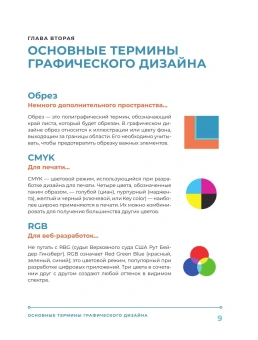 Книга «Основы графического дизайна. Базовое руководство для начинающих» - автор Миллер Крис Тафт , твердый переплёт, кол-во страниц - 112, издательство «Бомбора»,  серия «Подарочные издания. Дизайн», ISBN 978-5-04-207997-9, 2025 год