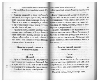 Книга «Великий канон святого Андрея Критского с параллельным переводом на русский язык и пояснениями к тексту. Великий канон в четверг пятой седмицы. Житие Марии Египетской» - автор святитель Андрей Критский, мягкий переплёт, кол-во страниц - 336, издательство «Никея»,  серия «Никейский свод», ISBN 978-5-907828-05-6, 2024 год