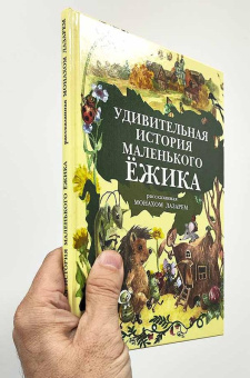 Книга «Удивительная история маленького ежика, рассказанная монахом Лазарем» - автор Лазарь (Афанасьев) монах , твердый переплёт, кол-во страниц - 64, издательство «Русский хронограф»,  ISBN 978-5-85134-020-8, 2019 год