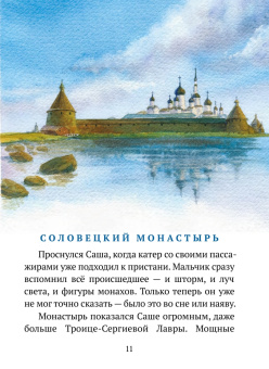 Книга «Путешествие на Соловецкие острова» - автор Горюнова-Борисова Анастасия Георгиевна, твердый переплёт, кол-во страниц - 64, издательство «ИМП»,  ISBN  978-5-88017-784-4 , 2019 год