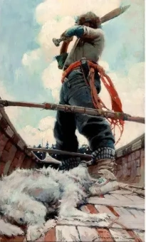 Книга «Зов предков. Белый Клык. Сказания о Дальнем Севере» - автор Лондон Джек, твердый переплёт, кол-во страниц - 1040, издательство «Азбука»,  серия «Мир приключений. Большие книги», ISBN 978-5-389-29961-0, 2025 год