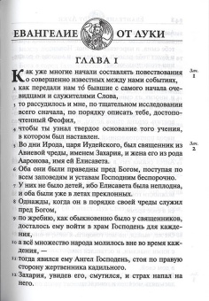 Книга «Новый Завет Господа нашего Иисуса Христа на русском языке. Крупный шрифт» -  твердый переплёт, кол-во страниц - 672, издательство «Сретенский монастырь»,  ISBN 978-5-7533-1970-8, 2025 год