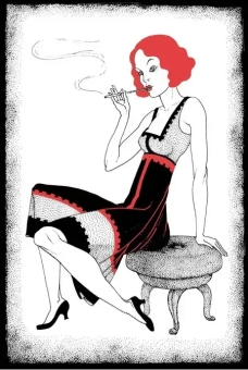 Книга ««Циники» с иллюстрациями Ольги Малиновской» - автор Мариенгоф Анатолий Борисович,  переплёт, кол-во страниц - 176, издательство «Азбука»,  серия «Рисунки на полях», ISBN 978-5-389-28116-5, 2025 год