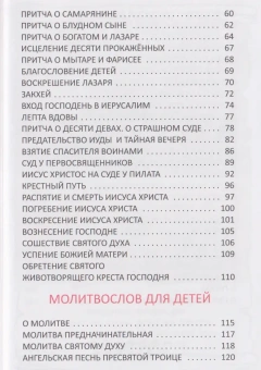 Книга «Евангелие и молитвослов для детей» -  твердый переплёт, кол-во страниц - 160, издательство «Христианская библиотека»,  ISBN 978-5-905472-38-1, 2023 год