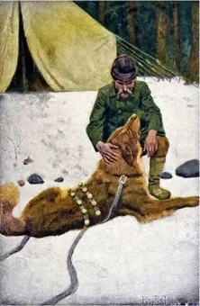 Книга «Зов предков. Белый Клык. Сказания о Дальнем Севере» - автор Лондон Джек, твердый переплёт, кол-во страниц - 1040, издательство «Азбука»,  серия «Мир приключений. Большие книги», ISBN 978-5-389-29961-0, 2025 год