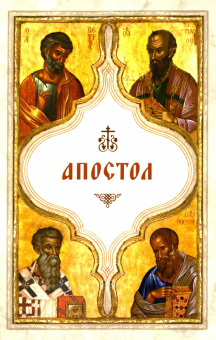Книга «Апостол. Карманный формат» -  твердый переплёт, кол-во страниц - 703, издательство «Богослов»,  ISBN 978-5-6051683-1-7, 2024 год