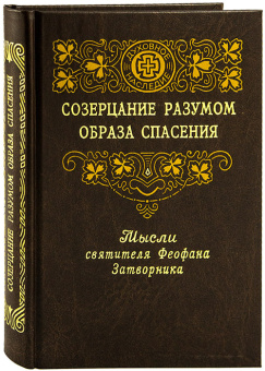 Книга «Созерцание разумом образа спасения» - автор Феофан Затворник святитель, твердый переплёт, кол-во страниц - 512, издательство «Правило веры»,  ISBN 8-978-94759-114-9, 2022 год