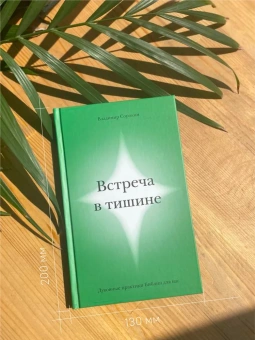 Книга «Встреча в тишине. Духовные практики Библии для нас» - автор Сорокин Владимир Владимирович, твердый переплёт, кол-во страниц - 208, издательство «Никея»,  ISBN 978-5-907457-87-4 , 2022 год